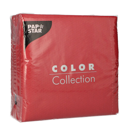 Servetten bordeaux 1‑laag 1/4 vouw 33x33 cm set van 100 Product foto van Servetten bordeaux 1‑laag 1/4 vouw 33x33 cm set van 100