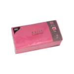 Product foto van Servetten fuchsia 24x24 cm 1/4 vouw set van 150 DAILY Collection