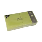 Product foto van Servetten olijfgroen set van 150 32 cm × 32 cm 1/8 vouw DAILY Collection