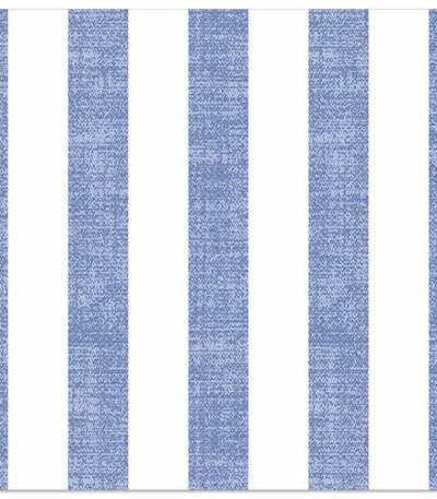 Product foto van Servetten papier 1/4 vouw blauw set van 50 40x40cm Lines Royal Collection