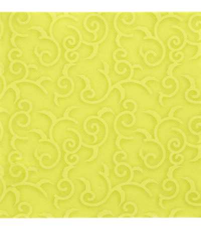 Product foto van Servetten papier 1/4 vouw lime set van 50 40x40cm Royal Collection Casali