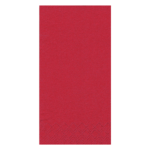 Product foto van Servetten papier 3-laags rood set van 250 33x33cm 1/8 vouw