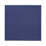 Product foto van Servetten papier 32x32 cm donkerblauw set van 150 DAILY Collection 1/4 vouw