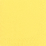 Product foto van Servetten papier 3‑laags geel 1/4 vouw 40 cm x 40 cm set van 250