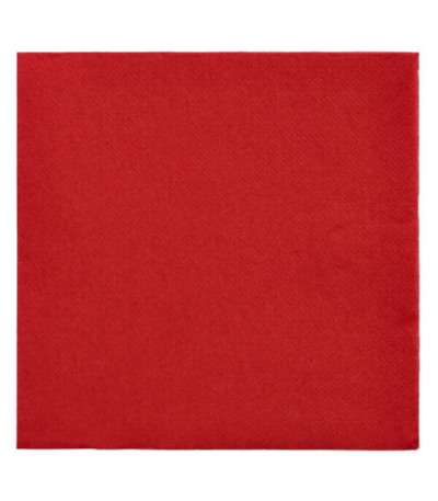 Product foto van Servetten papier bordeaux 1/4 vouw set van 150 DAILY Collection 32x32cm