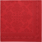Product foto van Servetten papier bordeaux 40cmx40cm set van 50 Royal Collection Arabesque