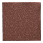 Product foto van Servetten papier bruin set van 50 40x40cm 1/4 vouw ROYAL Collection Casali