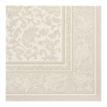 Product foto van Servetten papier champagne set van 50 40x40cm 1/4 vouw Royal Collection Ornaments