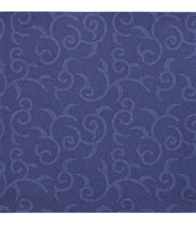 Product foto van Servetten papier donkerblauw 1/4 vouw set van 50 40x40cm Royal Collection Casali