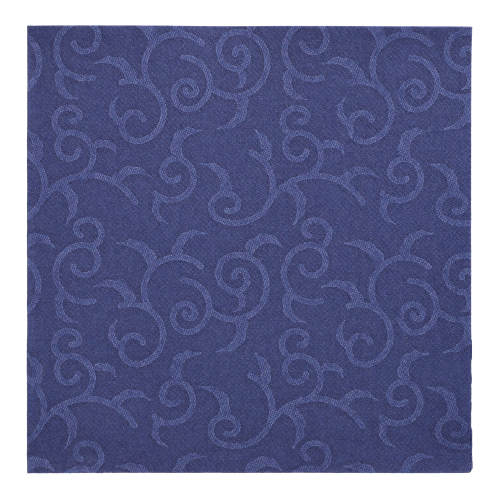 Servetten papier donkerblauw 1/4 vouw set van 50 40x40cm Royal Collection Casali Product foto van Servetten papier donkerblauw 1/4 vouw set van 50 40x40cm Royal Collection Casali