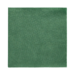 Product foto van Servetten papier donkergroen 1/4 vouw set van 100 33cm x 33cm