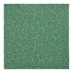 Product foto van Servetten papier donkergroen set van 50 40x40cm 1/4 vouw ROYAL Collection Casali