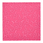 Product foto van Servetten papier fuchsia 1/4 vouw set van 50 40x40cm Royal Collection Casali