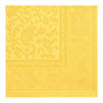 Product foto van Servetten papier geel set van 50 40x40cm Royal Collection