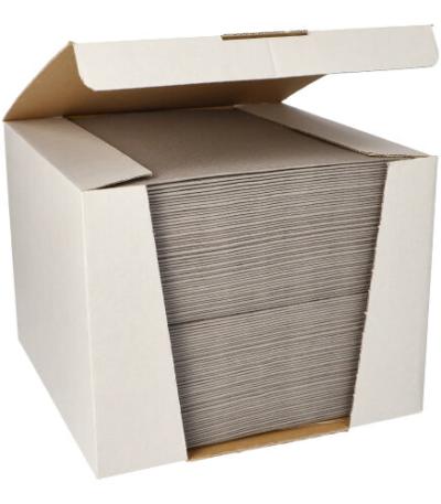 Product foto van Servetten papier grijs set van 100 40x40cm 1/4 vouw ROYAL Collection