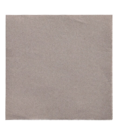 Product foto van Servetten papier grijs set van 150 32cm x 32cm DAILY Collection 1/4 vouw