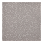 Product foto van Servetten papier grijs set van 50 40x40cm 1/4 vouw Royal Collection Casali