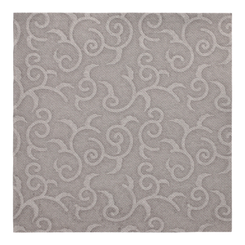 Servetten papier grijs set van 50 40x40cm 1/4 vouw Royal Collection Casali Product foto van Servetten papier grijs set van 50 40x40cm 1/4 vouw Royal Collection Casali