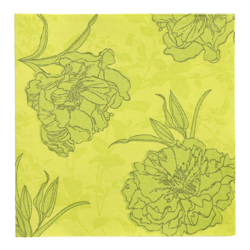 Servetten papier groen set van 50 40x40cm 1/4 vouw Thalia Royal Collection Product foto van Servetten papier groen set van 50 40x40cm 1/4 vouw Thalia Royal Collection