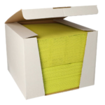 Product foto van Servetten papier lime set van 100 40x40cm 1/4 vouw ROYAL Collection