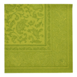 Product foto van Servetten papier olijfgroen 1/4 vouw set van 50 Royal Collection 40cm x 40cm