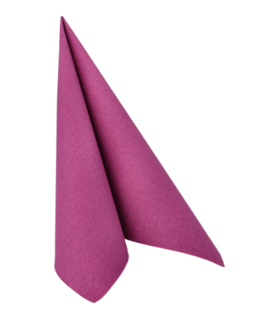 Product foto van Servetten papier paars set van 50 40cm x 40cm 1/4 vouw ROYAL Collection
