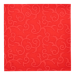 Product foto van Servetten papier rood set van 50 40x40cm Royal Collection Casali