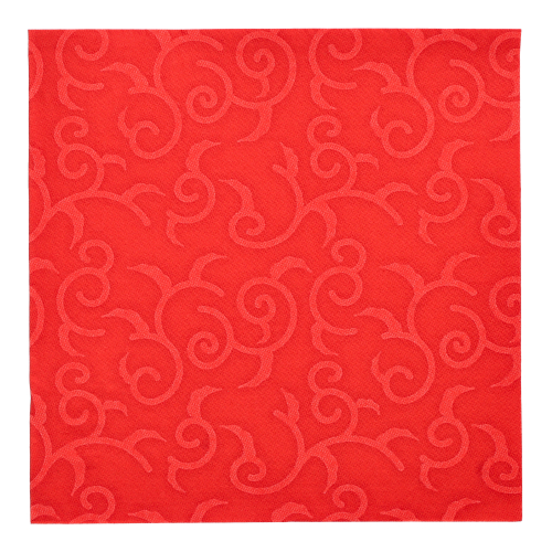 Servetten papier rood set van 50 40x40cm Royal Collection Casali Product foto van Servetten papier rood set van 50 40x40cm Royal Collection Casali