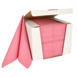 Product foto van Servetten papier roze set van 100 40cm x 40cm 1/4 vouw ROYAL Collection