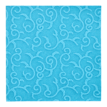 Product foto van Servetten papier turkoois set van 50 40x40cm Royal Collection Casali