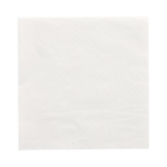 Product foto van Servetten papier wit set van 500 1-laags 33x33cm