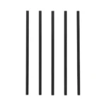 Product foto van Shake-rietjes PP zwart set van 100 herbruikbaar 7mm 22cm