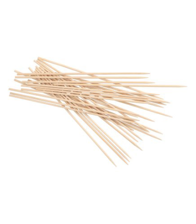 Product foto van Sjasliekstokjes hout set van 1000 3mm 20cm pure