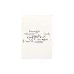 Product foto van Snack servetten papier wit 1/4 vouw 24 cm × 16