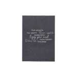 Product foto van Snack servetten zwart set van 300 DAILY Collection 1/4 vouw 24 cm x 16