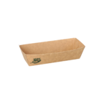 Product foto van Snackbakjes karton bruin set van 80 100% Fair 3cm x 3