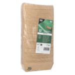 Product foto van Snackbakjes karton bruin set van 80 100% Fair 3cm x 3