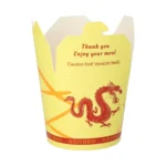 Product foto van Snackbox suikerriet rond set van 50 750ml Dragon