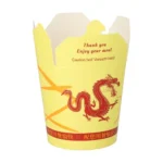 Product foto van Snackbox suikerriet rond wit set van 50 550ml Dragon ASIA