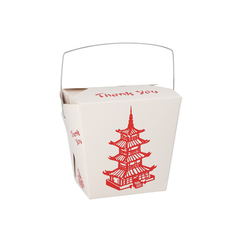 Snackboxen karton met handvat Temple 470ml wit set van 30 Product foto van Snackboxen karton met handvat Temple 470ml wit set van 30