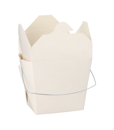 Product foto van Snackboxen karton wit set van 30 470ml ASIA