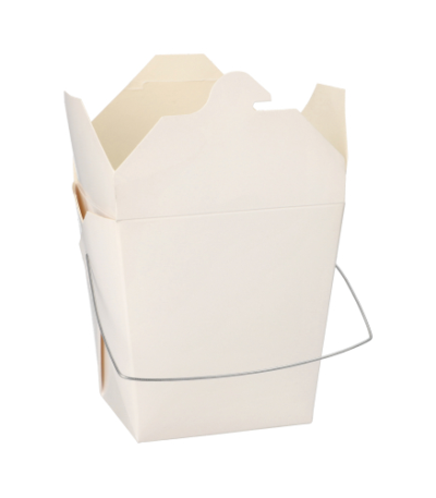 Product foto van Snackboxen karton wit set van 30 770ml ASIA