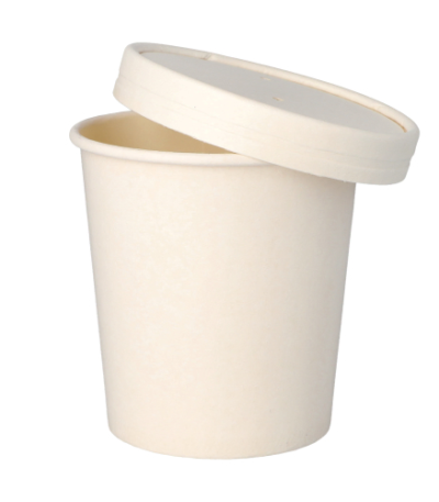 Product foto van Soepkommen karton wit set van 50 470ml To Go