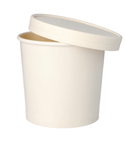 Product foto van Soepkommen karton wit set van 50 770ml To Go