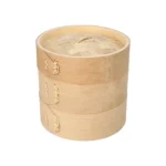 Product foto van Stoommandje bamboe ASIA 3-delig Ø 15cm x 13