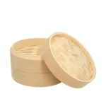 Product foto van Stoommandje bamboe ASIA 3-delig Ø 18cm