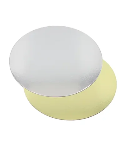 Product foto van Taartonderlegger rond goud/zilver Ø 20 cm 0