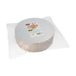 Product foto van Taartonderlegger rond goud/zilver set van 25