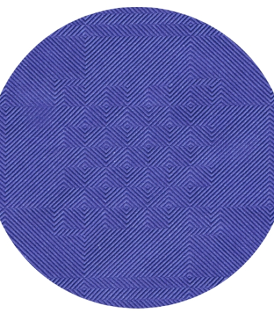 Product foto van Tafelkleed papier donkerblauw damastprint 50m x 1m