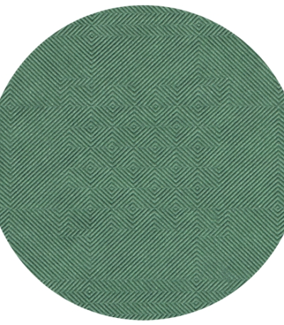 Product foto van Tafelkleed papier donkergroen 50m x 1m damastprint